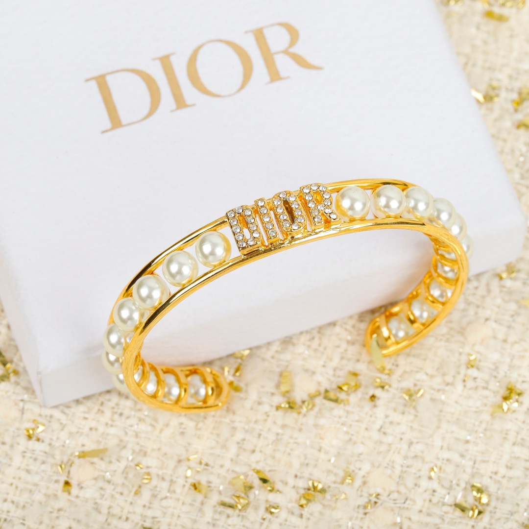 Dior Pearl Monogram Bracelet