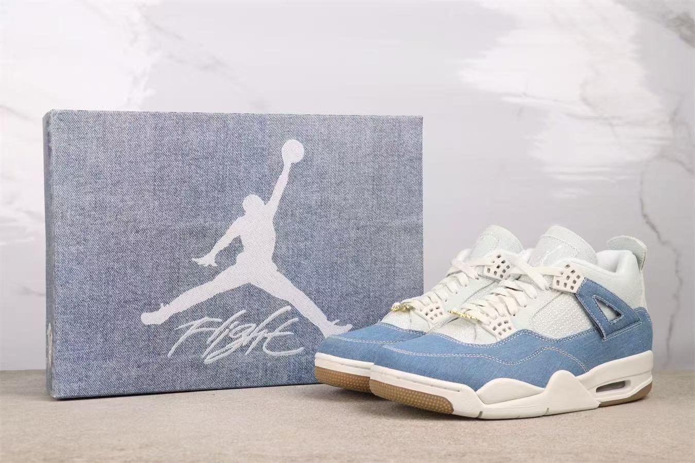 AIR JORDAN 4 Sneakers Denim 
