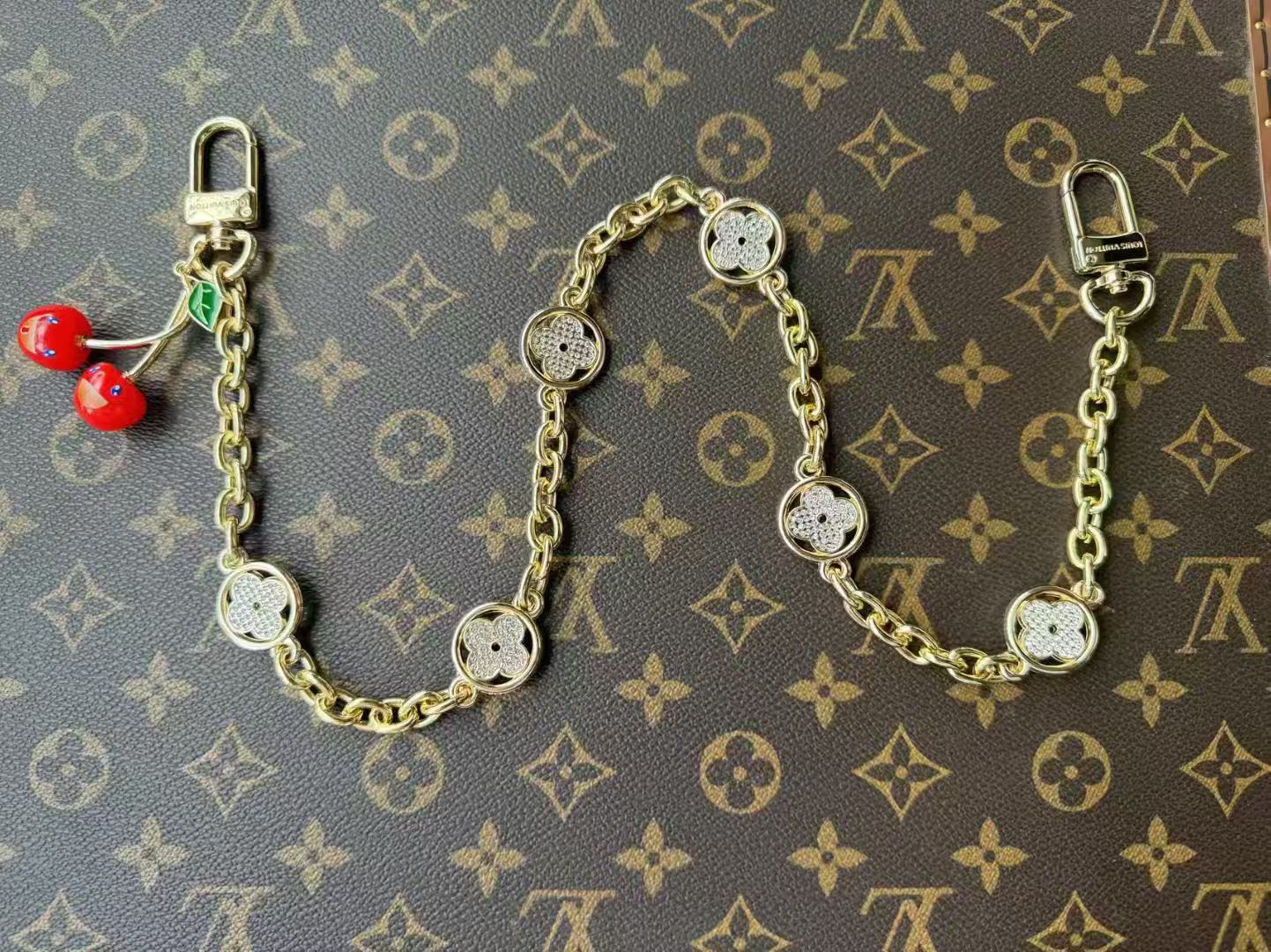 LV Cherry Bagchain