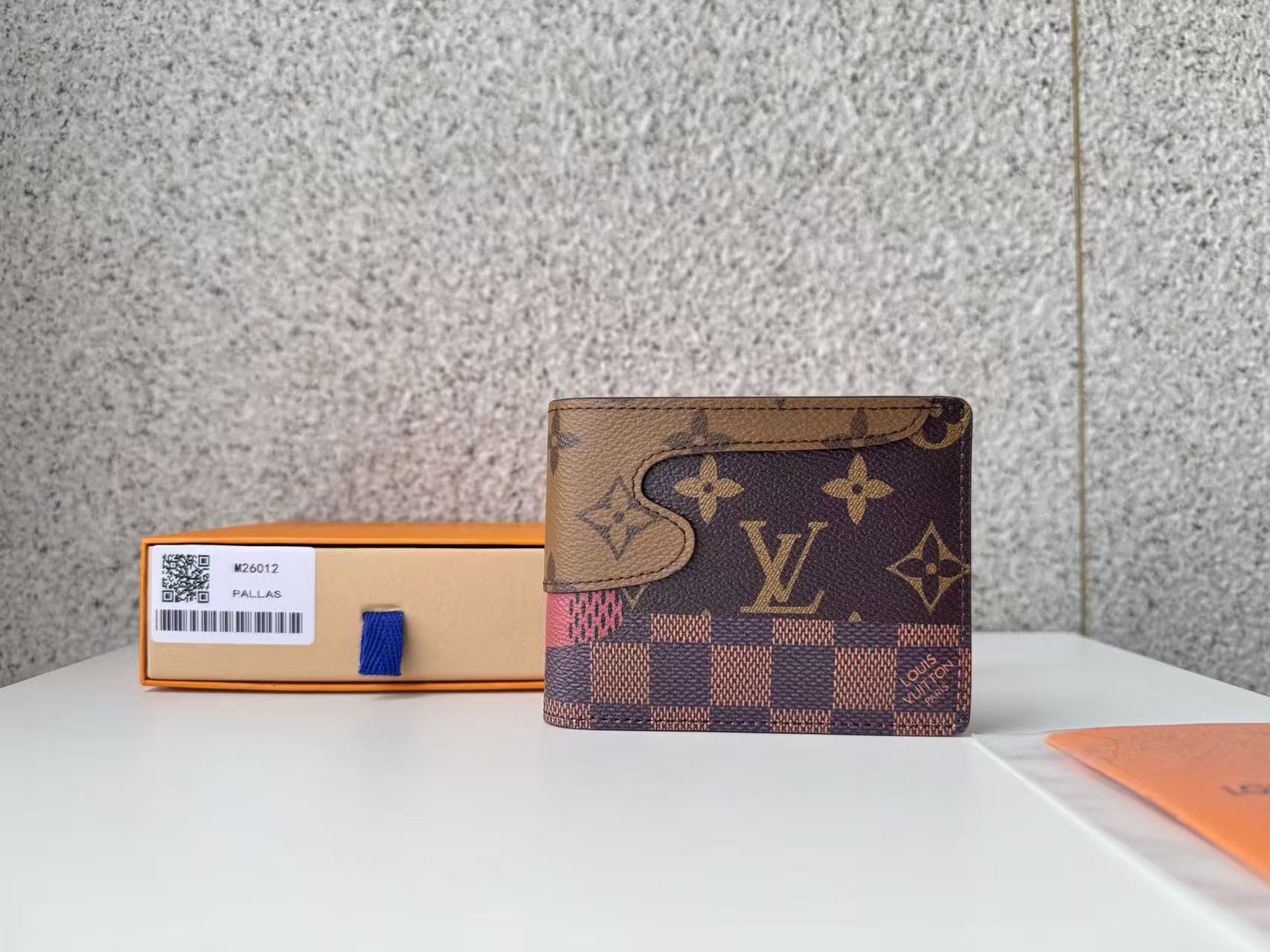 Louis Vuitton x Nigo Slender Wallet Brown