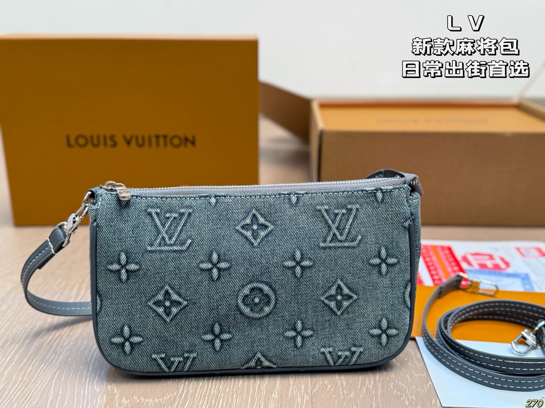 LV Mahjong Bag