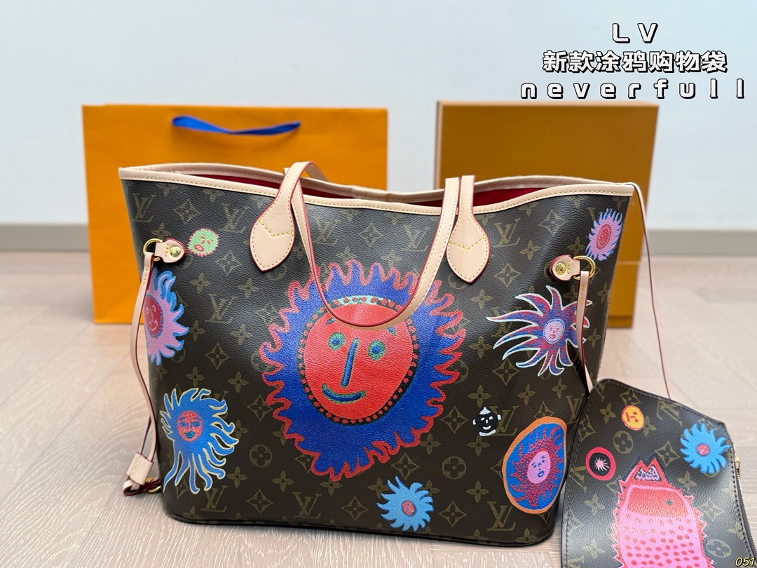 LV Neverfull Tote Bag