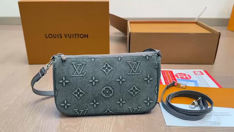 LV Mahjong Bag