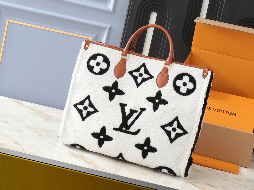 LV Plush Tote Bag