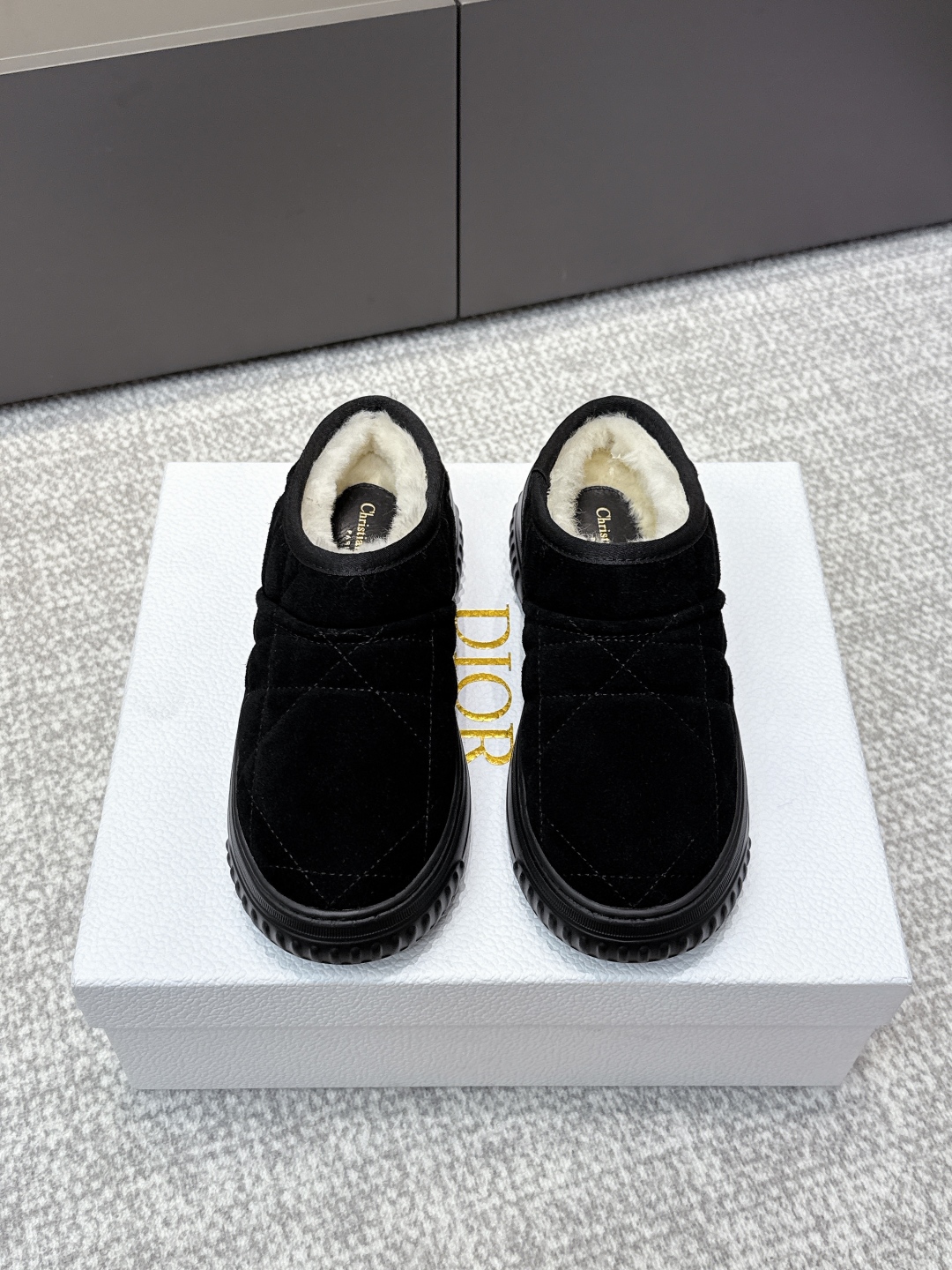 Dior Low-Cut Snow Boots