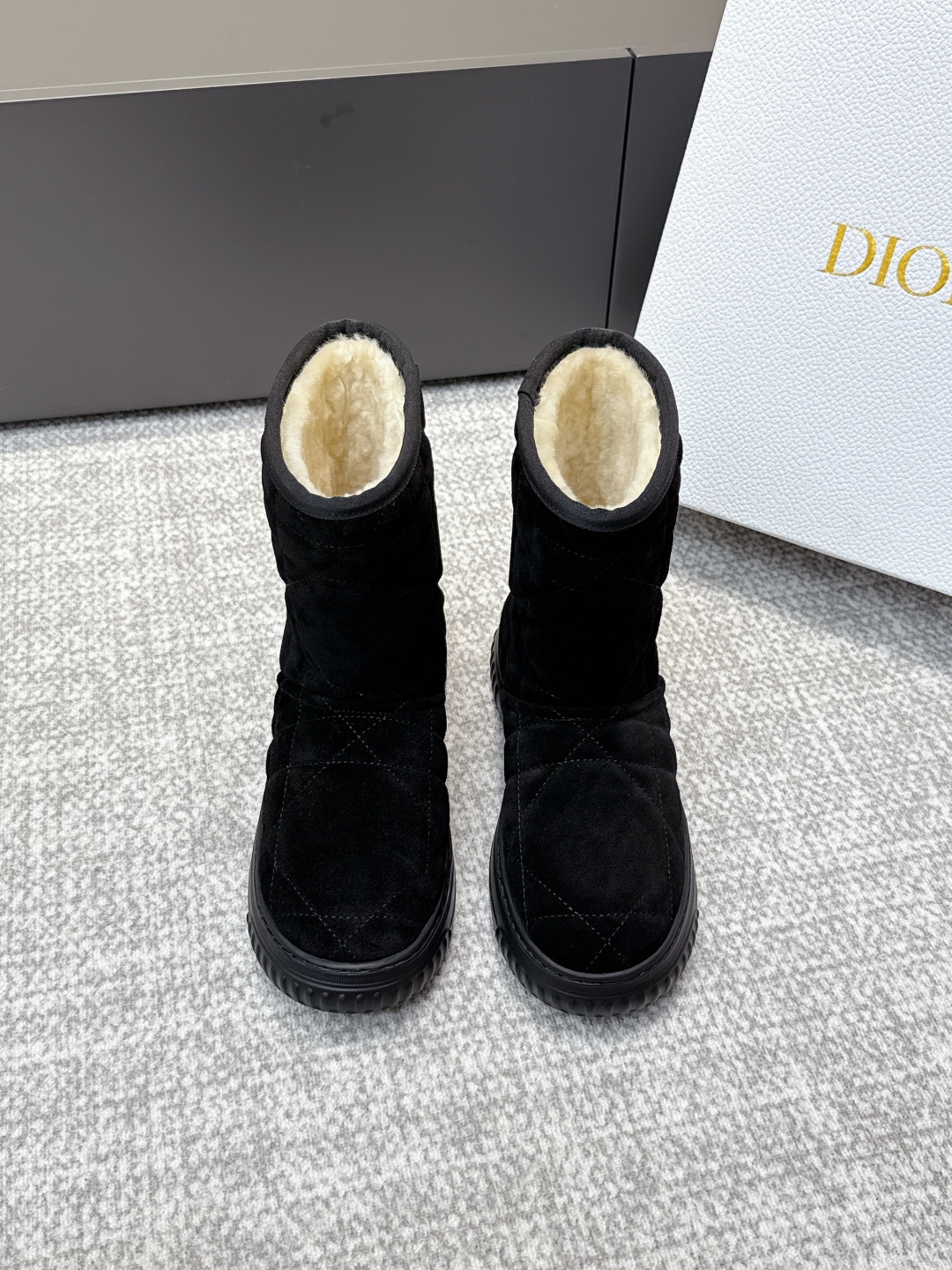 Dior Mid-Calf Snow Boots