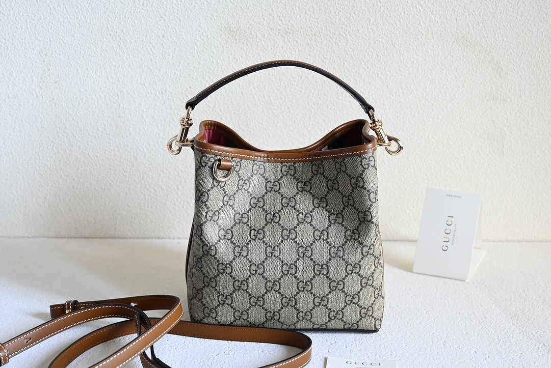 Gucci Emblem Bucket Bag