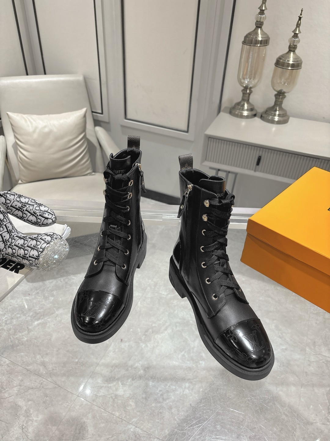 LV Monogram Boots