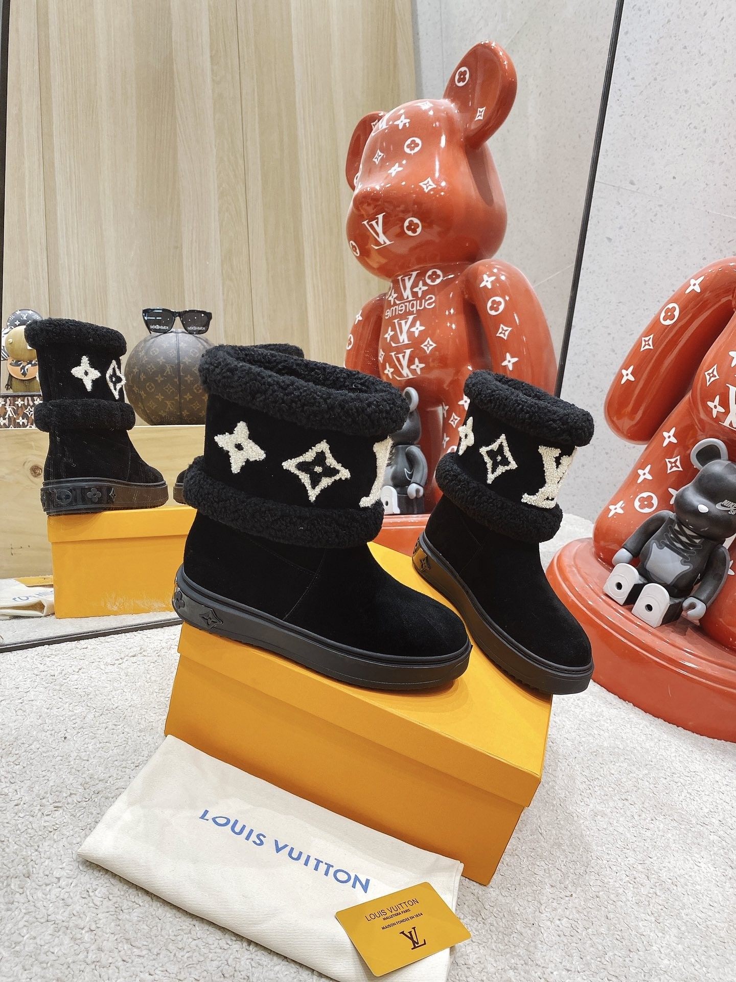 LV Snow Boots