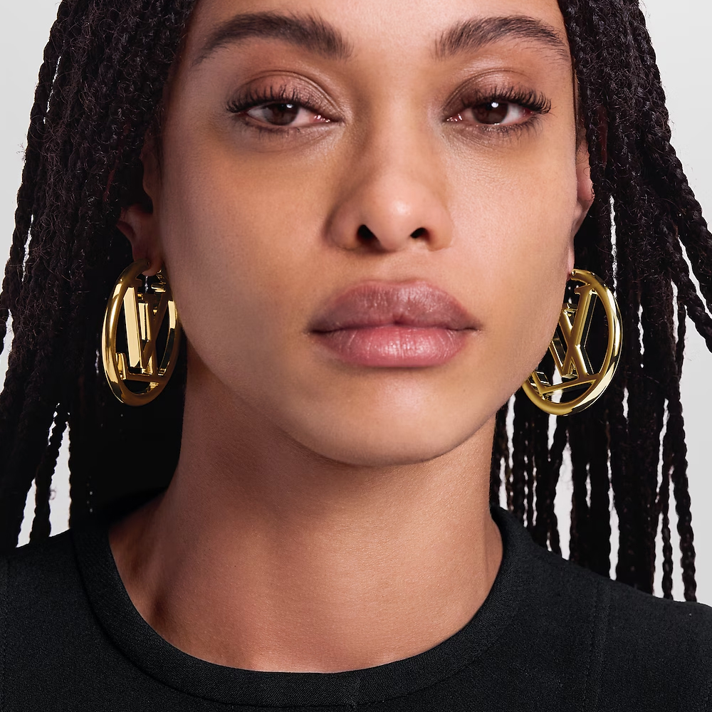 LV Louise Hoop Earrings