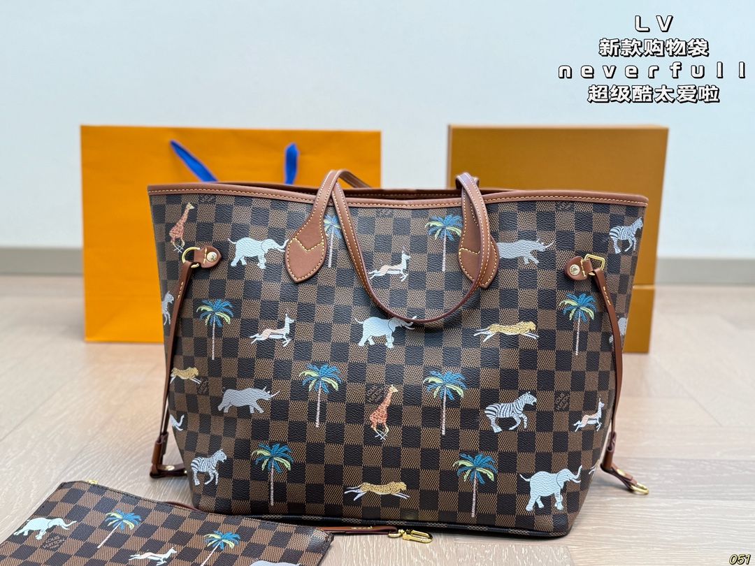 LV Neverfull Tote Bag