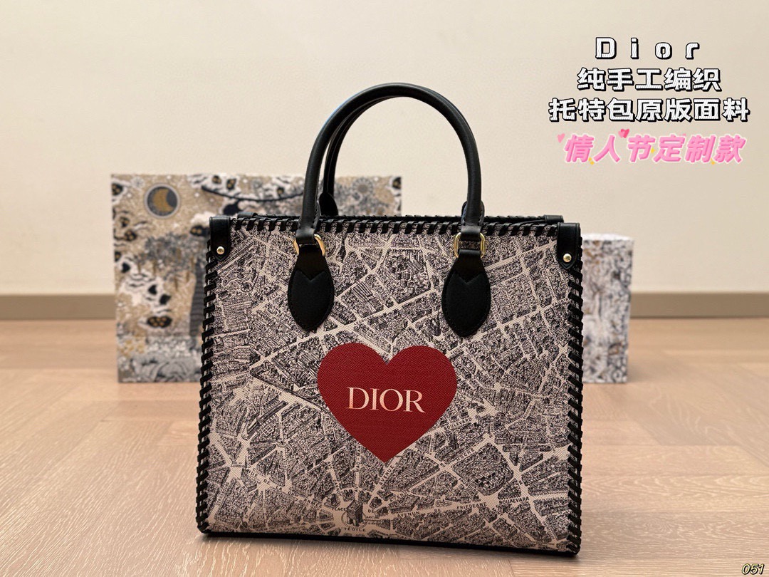 Dior Woven Tote Bag