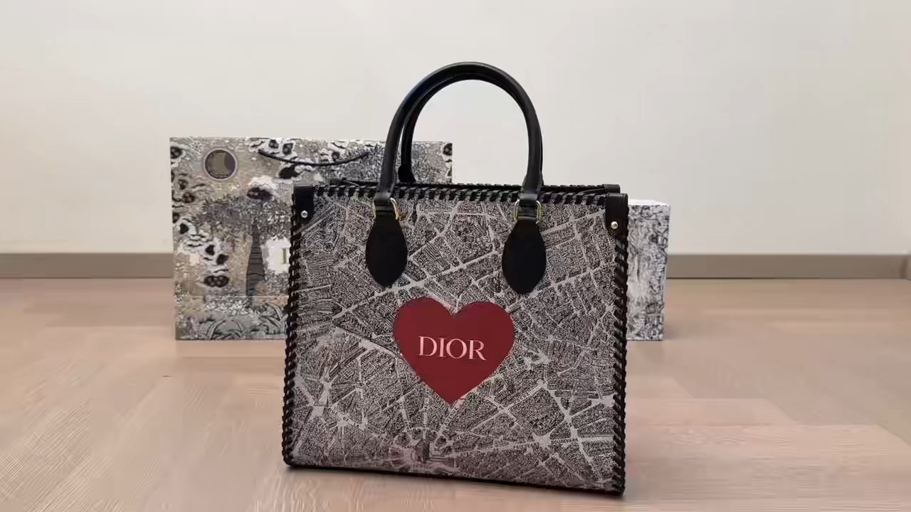 Dior Woven Tote Bag