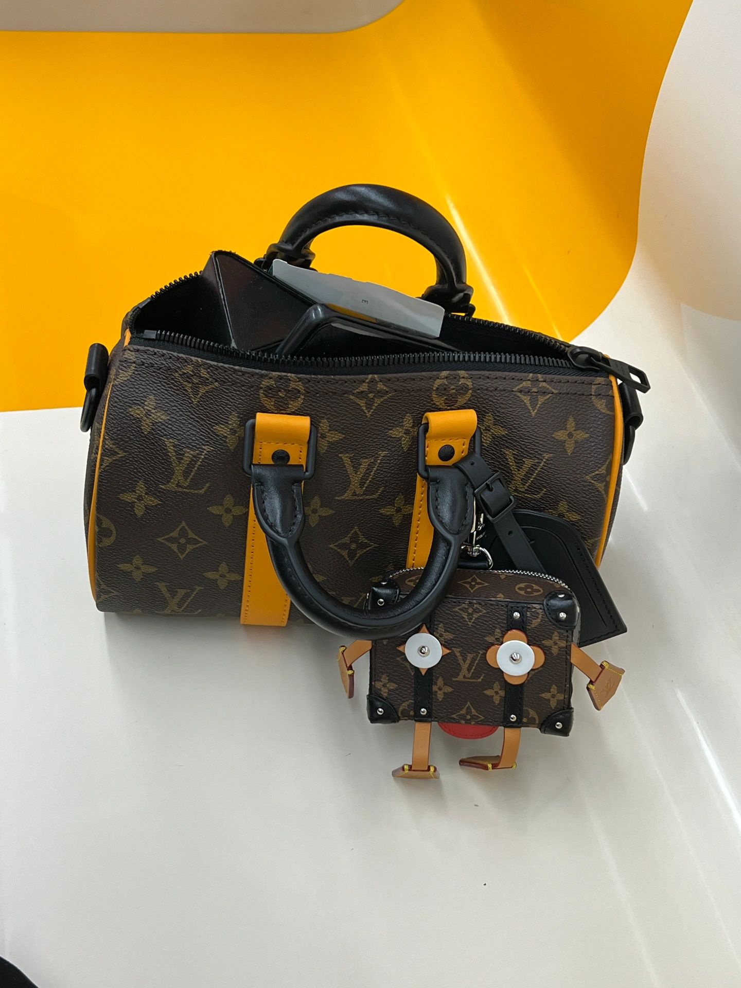 LV Robot Pillow Bag Keychain