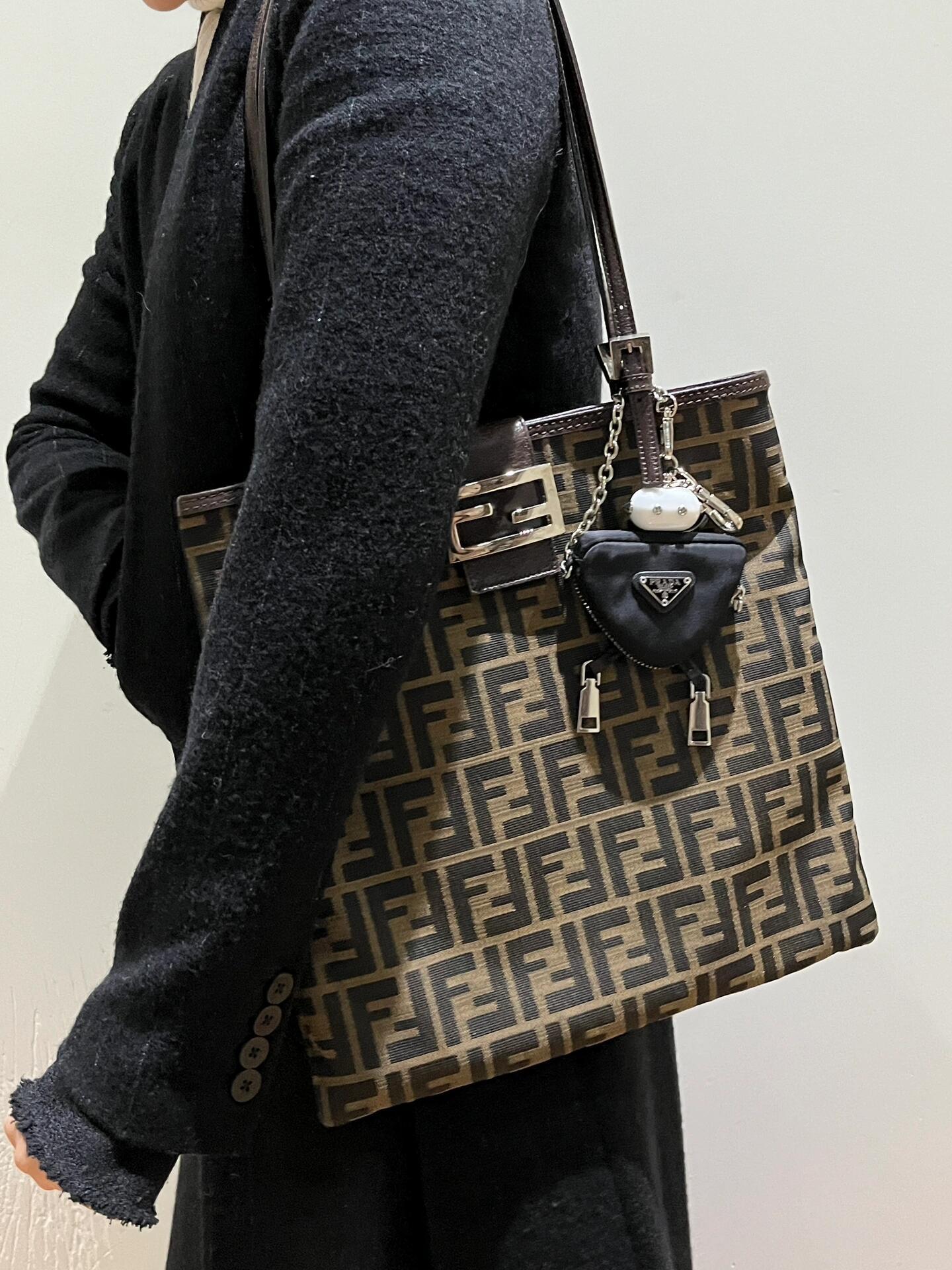 Prada Keychain Pouch