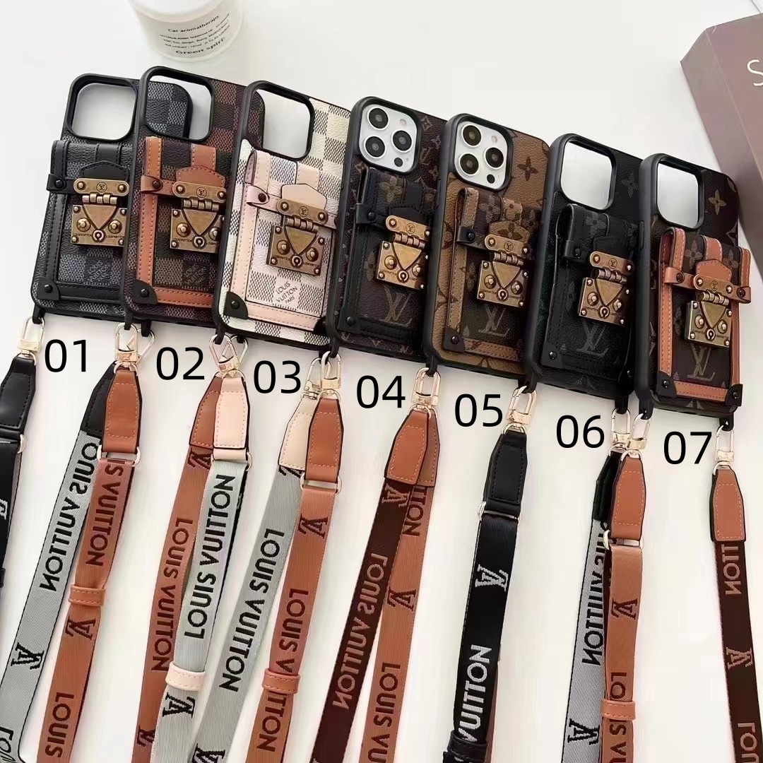 LV iPhone Card Holder Case