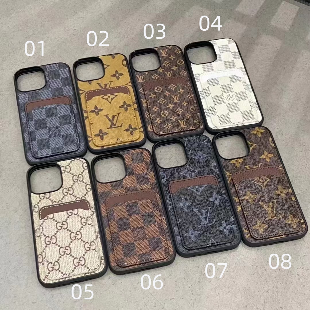 LV iPhone Card Holder Case