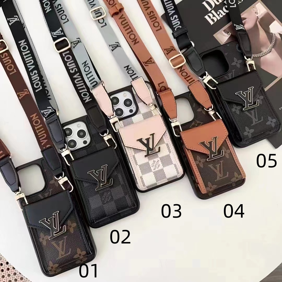 LV iPhone Card Holder Case