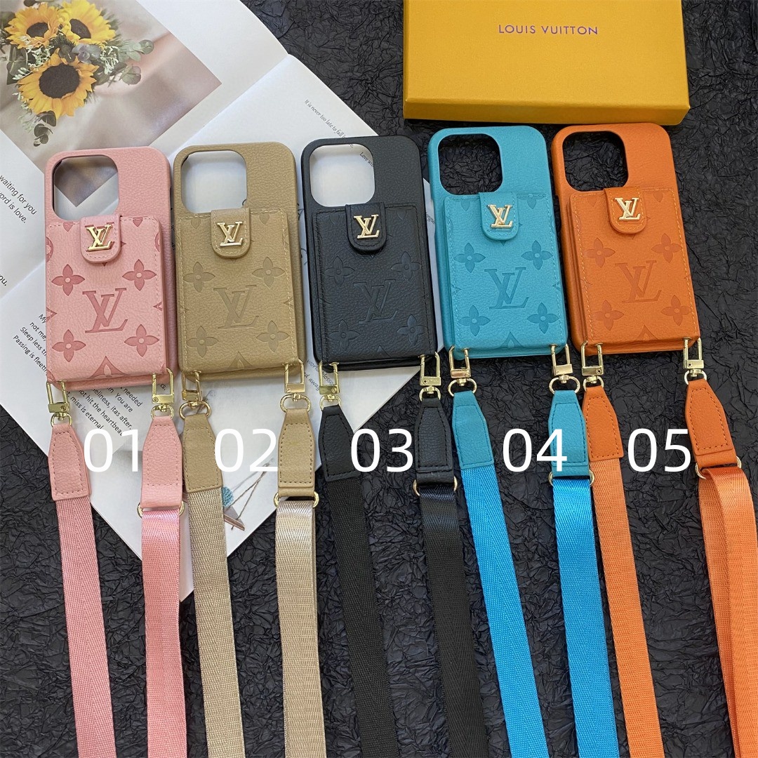 LV iPhone Card Holder Case