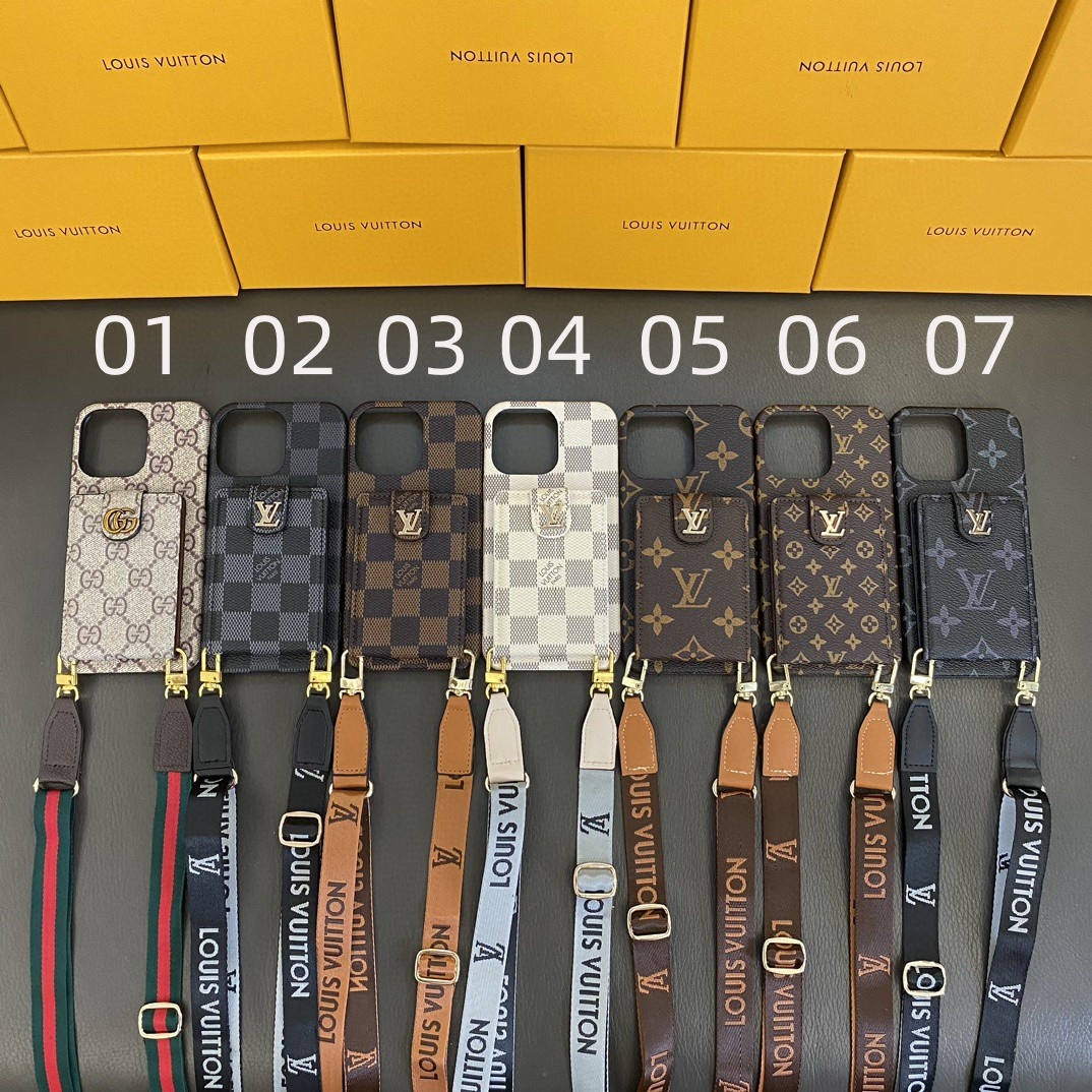 LV iPhone Card Holder Case