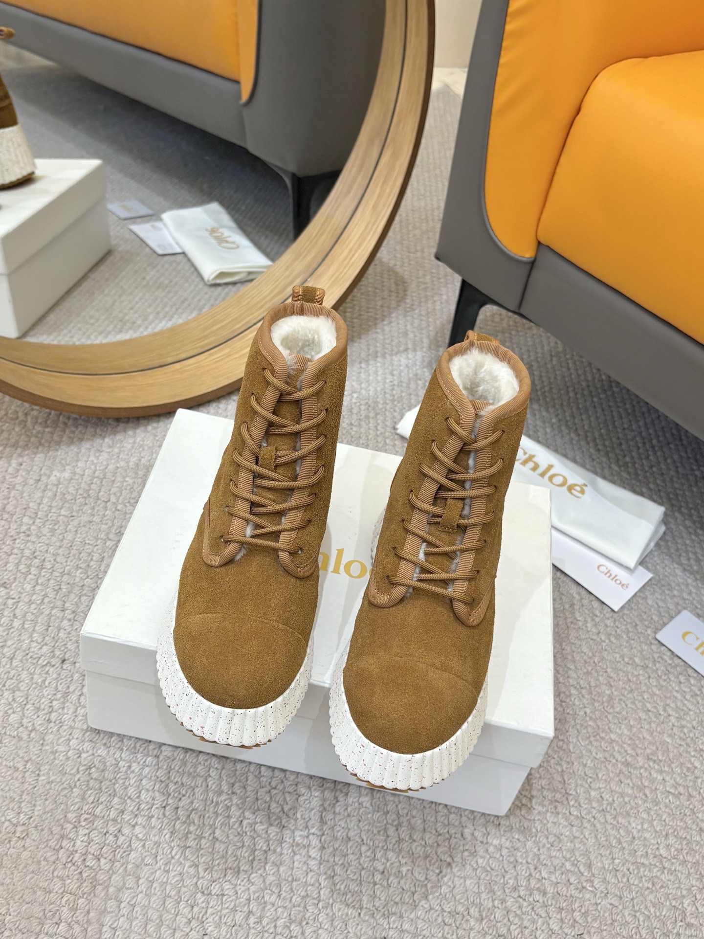 Chloe Mid-Calf Snow Boots