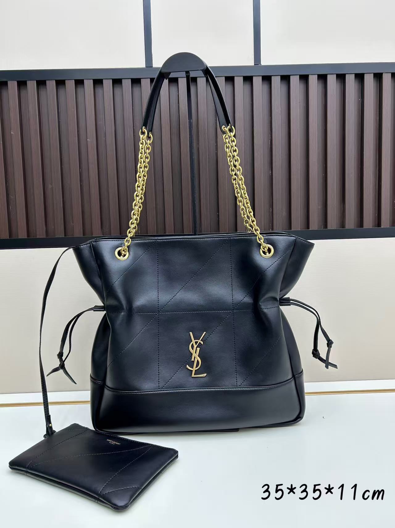 Saint Laurent YSL Jamie 4.33 Large Pochon Shoulder Bag