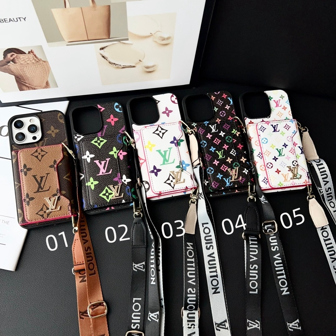 LV iPhone Card Holder Case