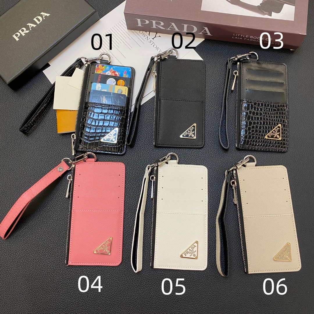 Prada Long Classic Trendy Card Wallet