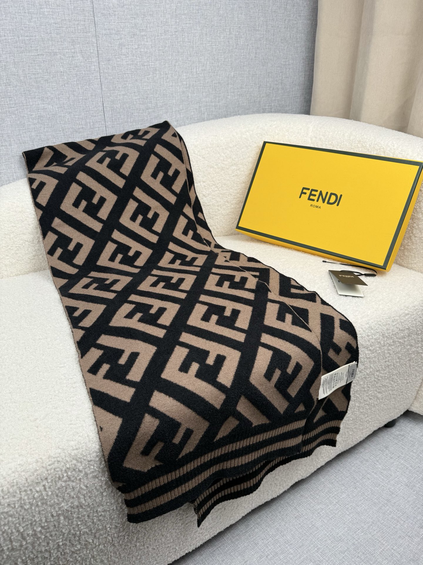 Fendi Winter Hat + Scarf