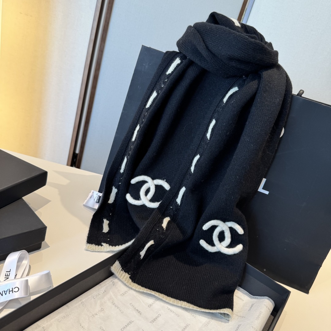 Chanel Cashmere Scarf