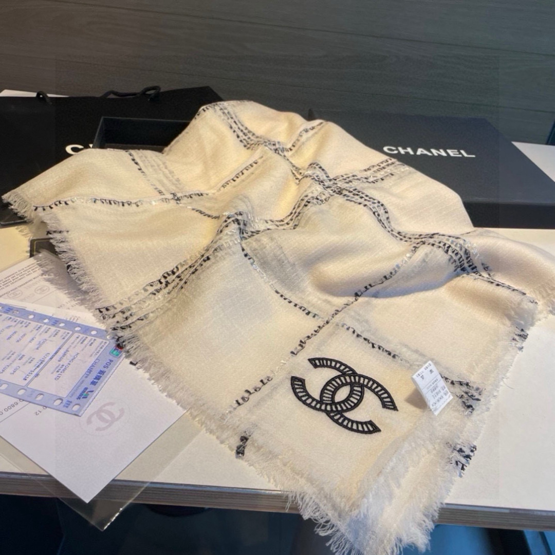Chanel Scarves Cashmere
