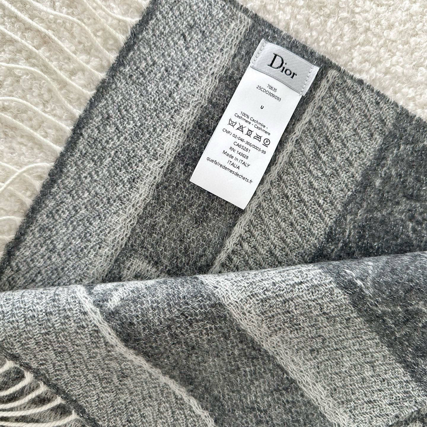 Dior Pure Wool Scarf