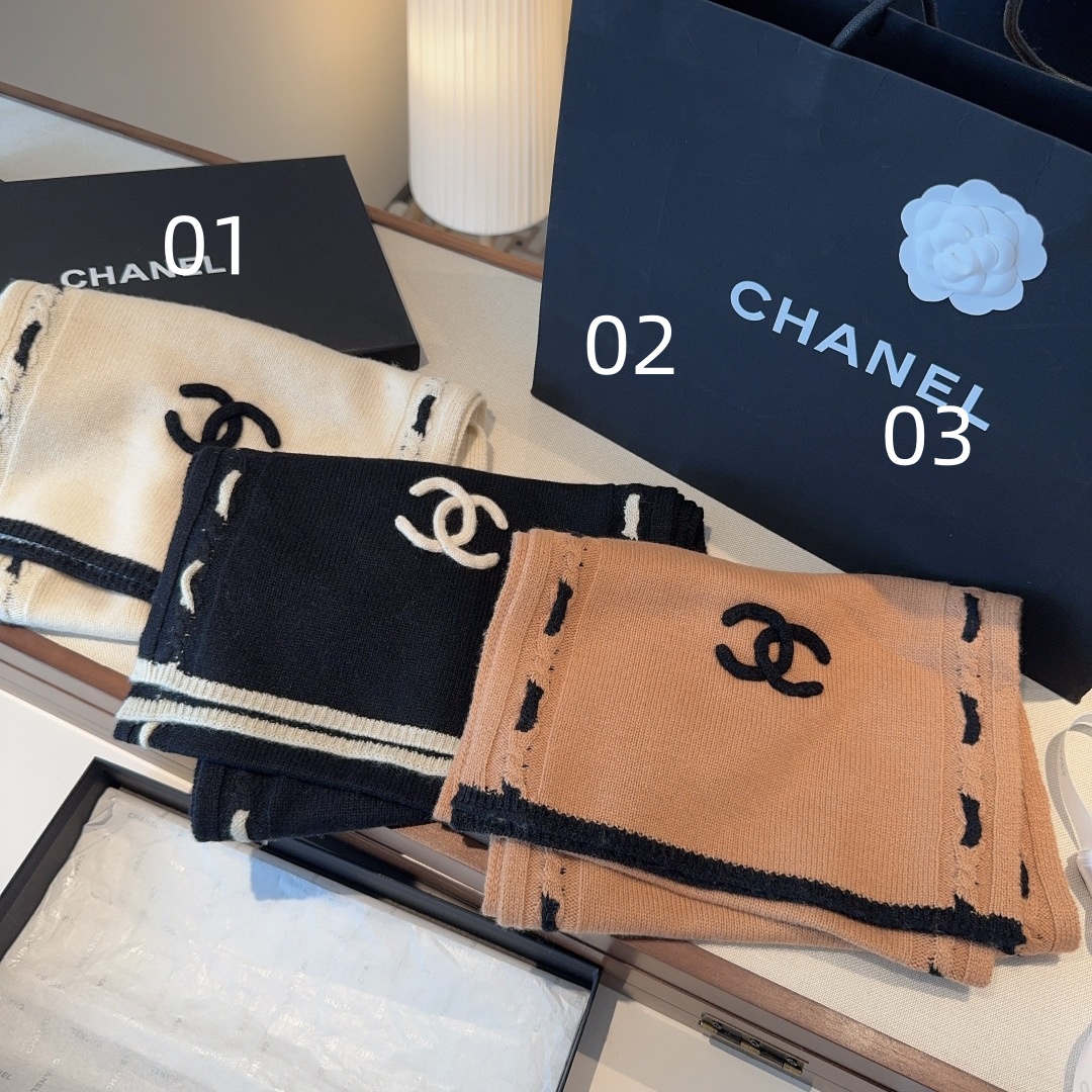 Chanel Cashmere Scarf