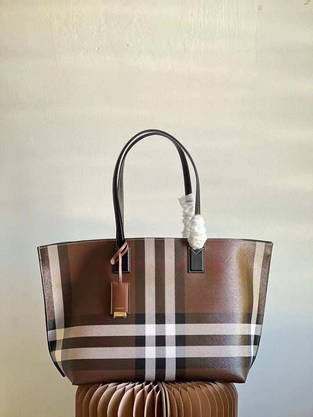 Burberry Medium Check Tote