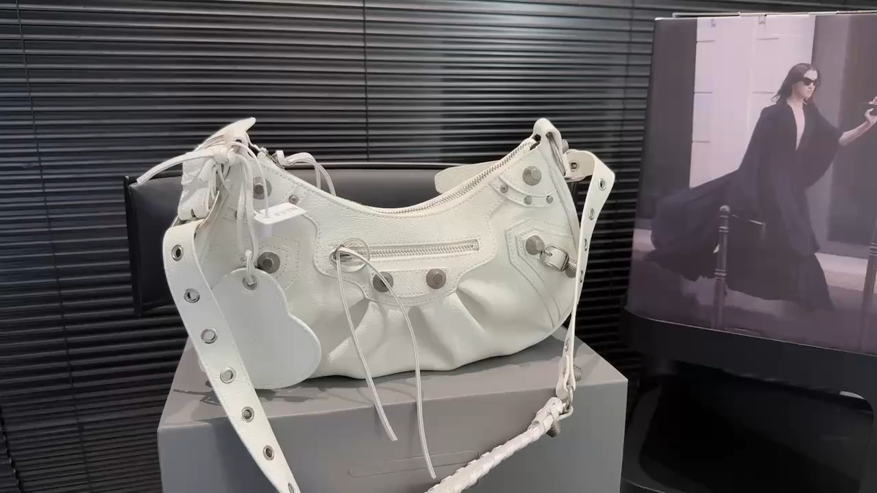 Balenciaga Half-Moon Underarm Bag