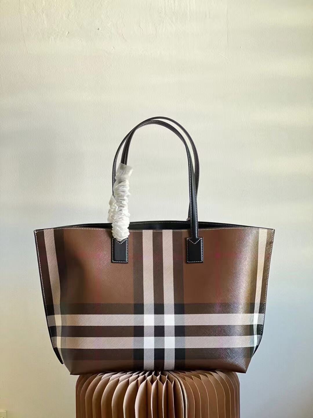 Burberry Medium Check Tote
