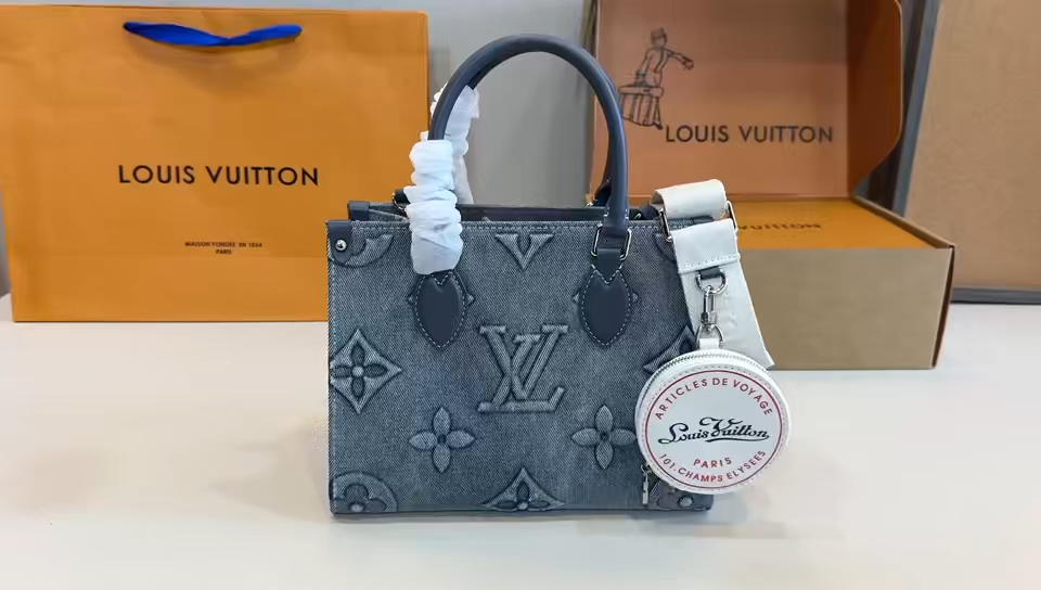 LV ON THE GO Collection Tote Bag