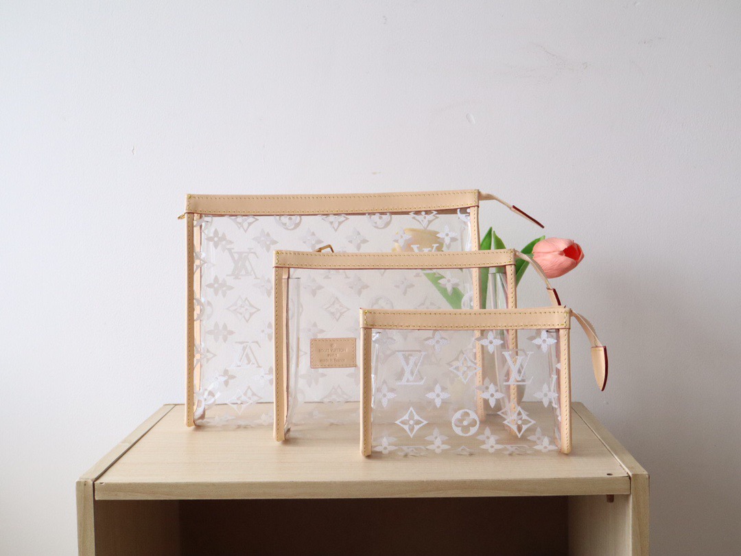 Lv 3 Bosh Three-Piece Transparent Bag
