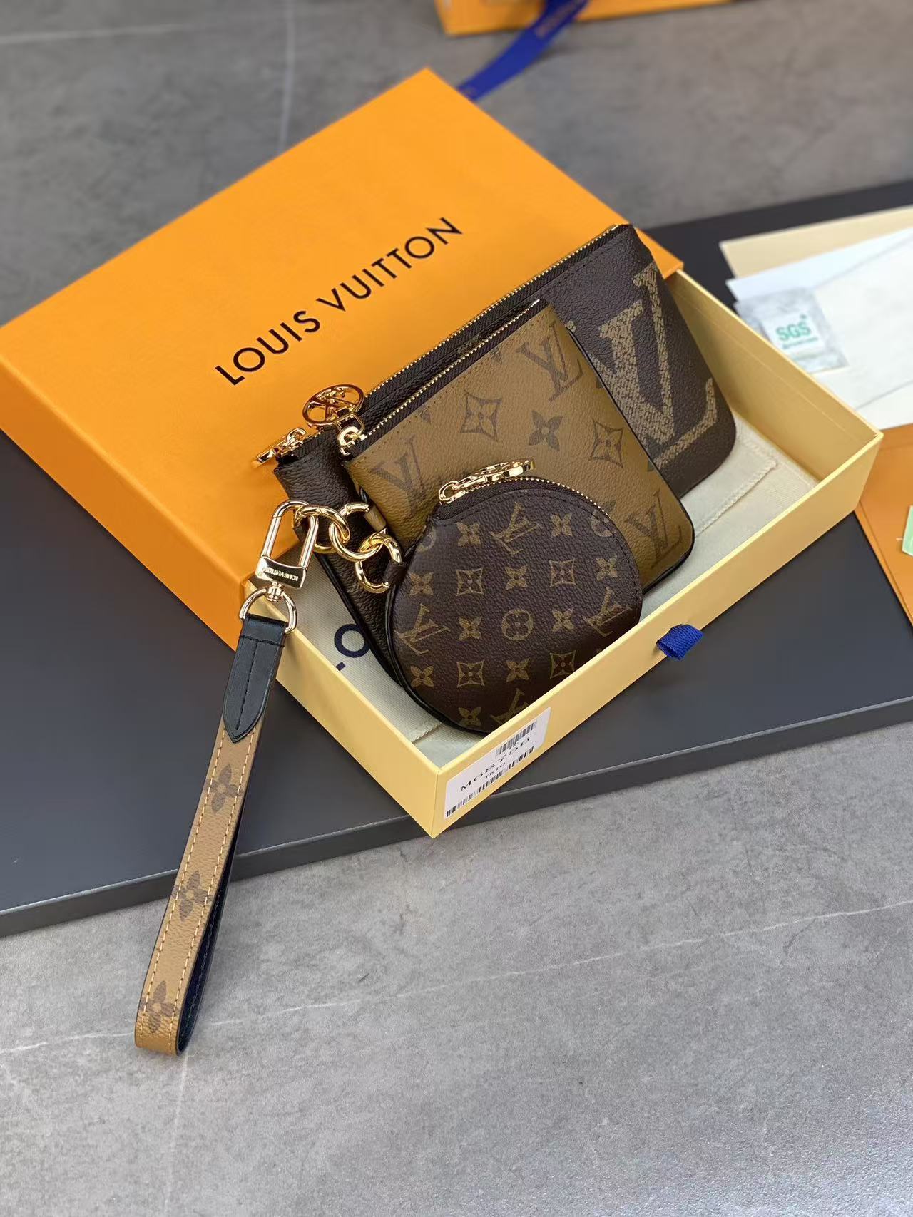 LV Monogram Three-Piece Set