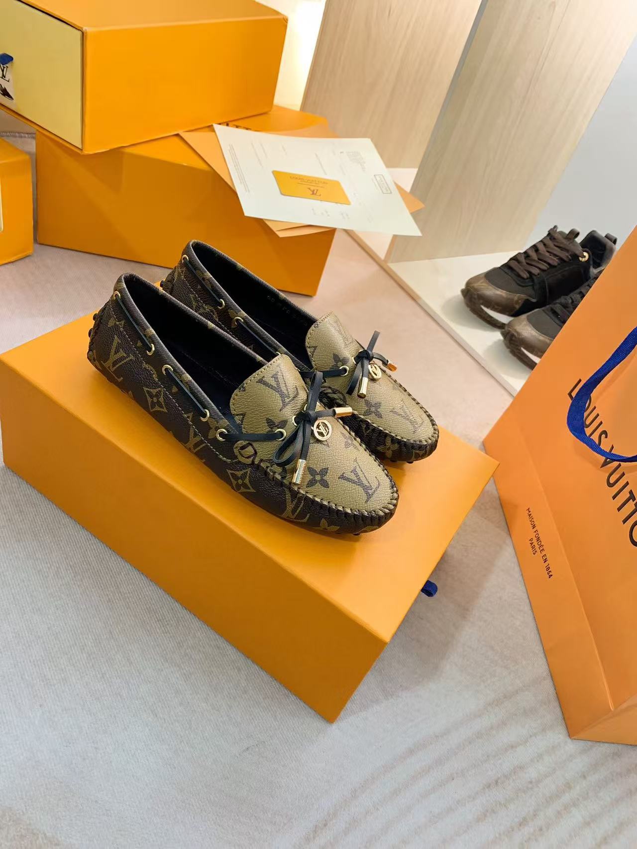 LV Gloria Flat Loafers