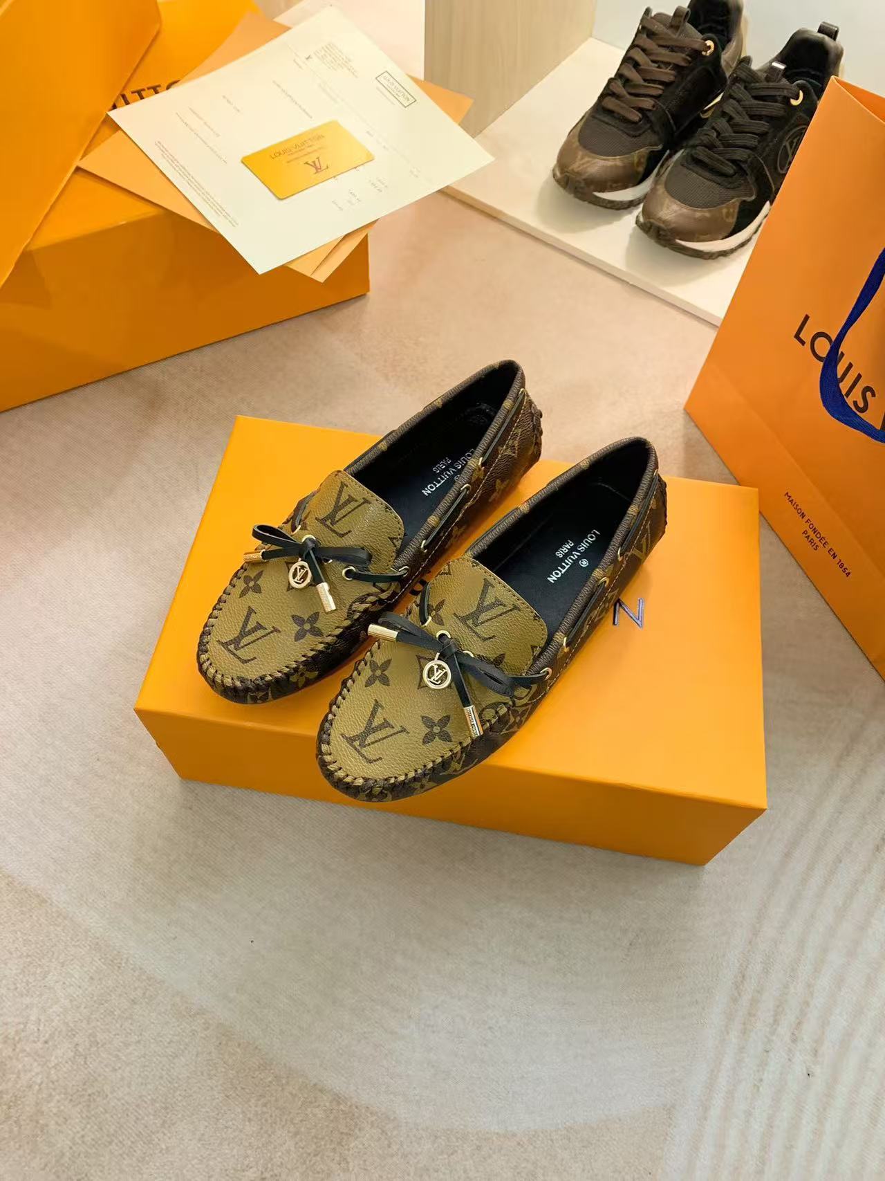LV Gloria Flat Loafers