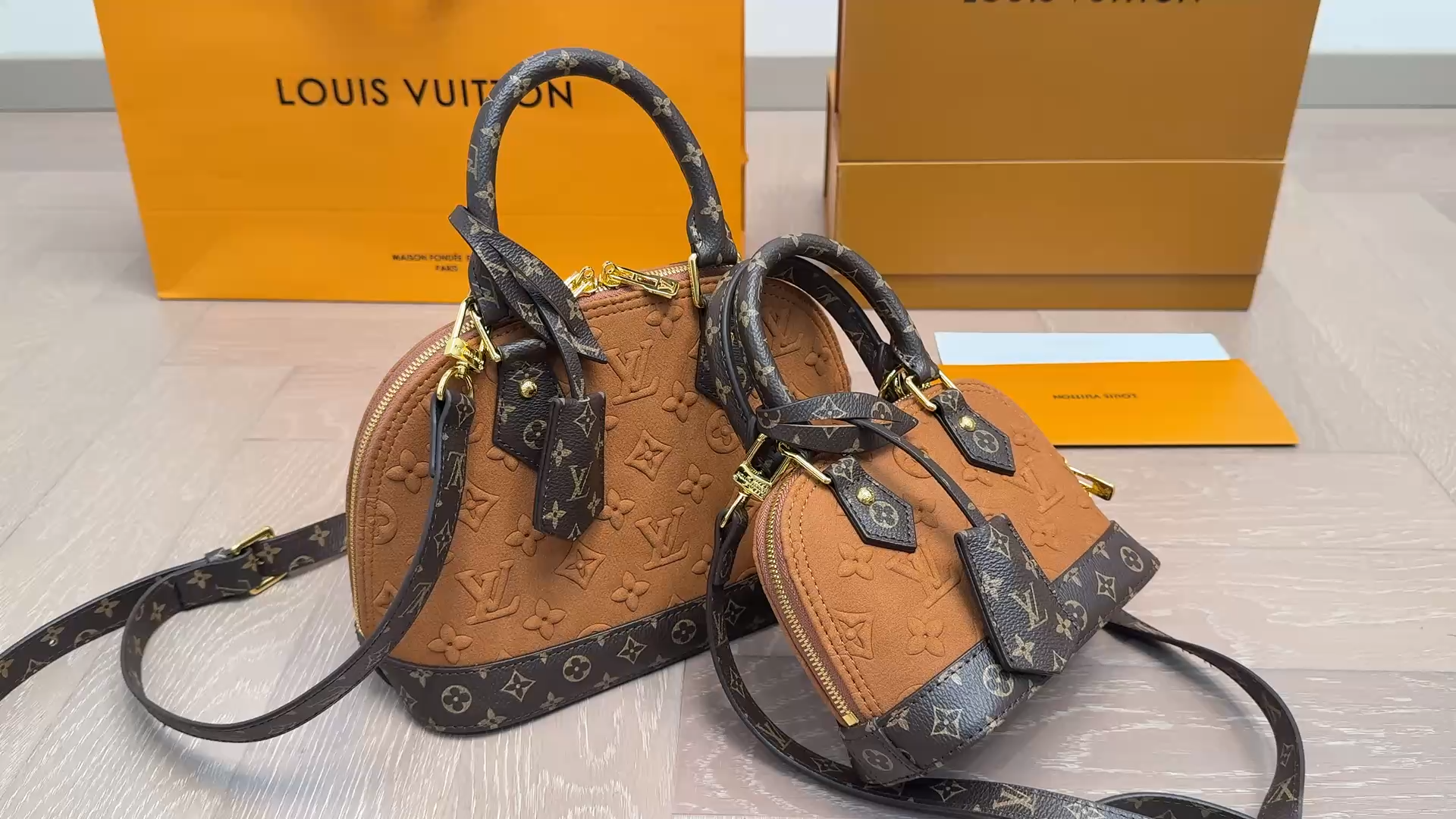 LV Vintage Floral Crossbody Bag