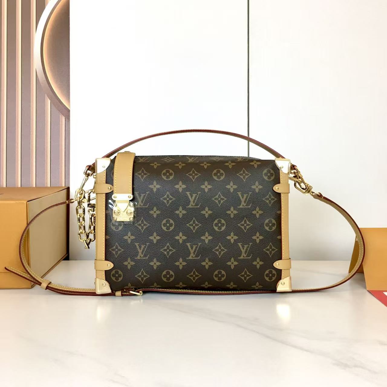 LV Side Trunk GM Bag