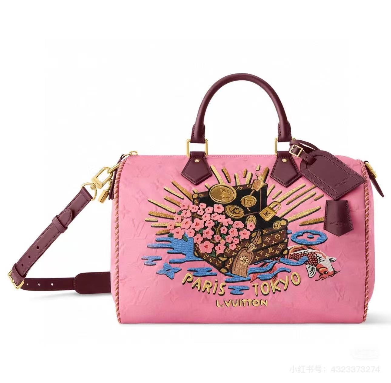 LV Speedy Soft 30 Handbag