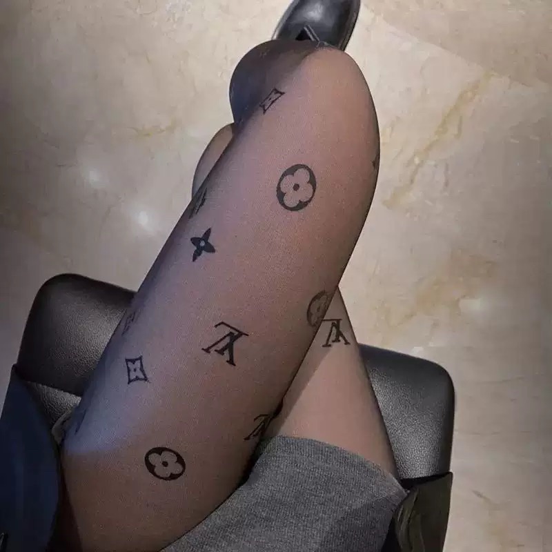 LV Monogram Mesh Stockings