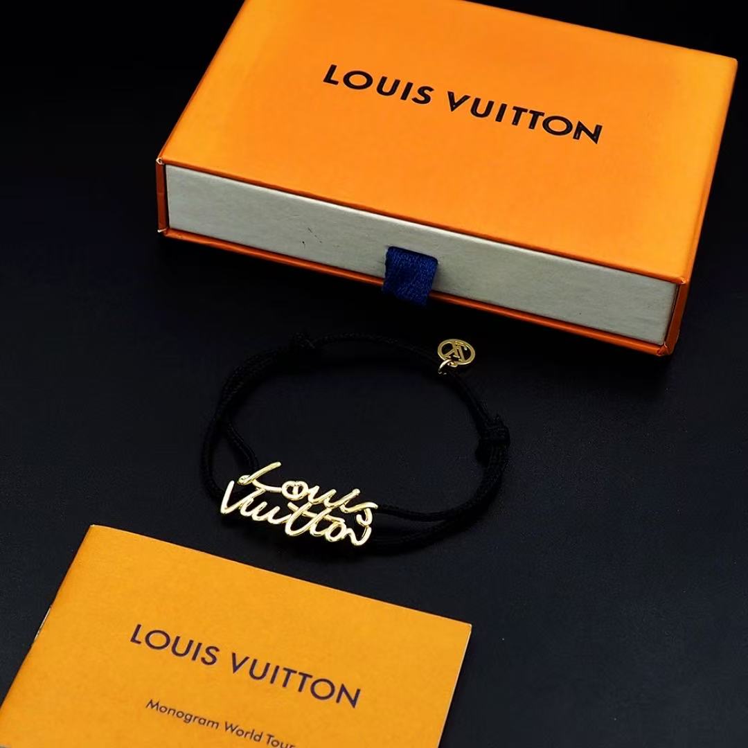 LV Script Bracelet