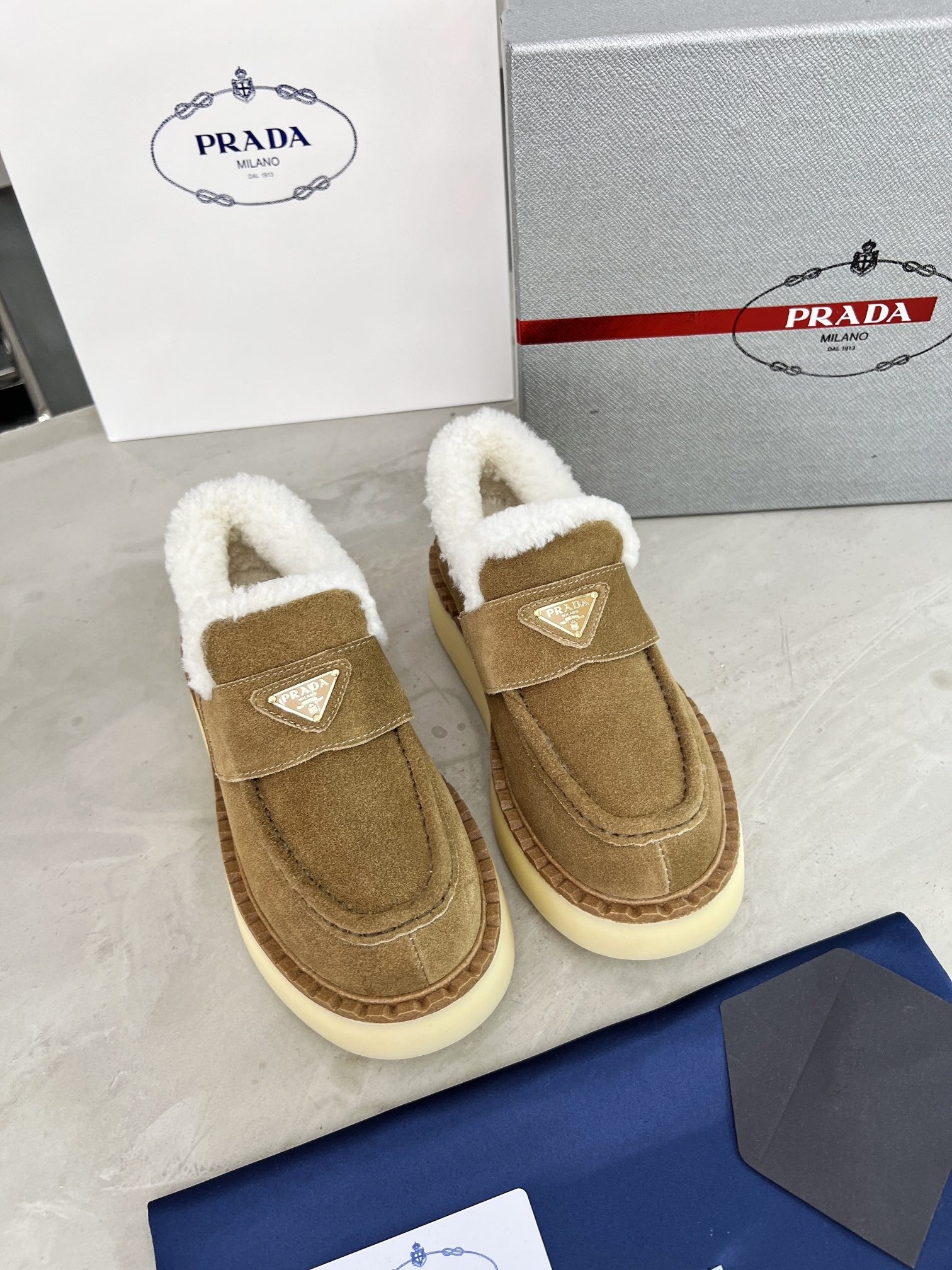Prada Wool Shoes