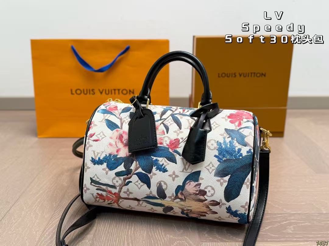 LV Speedy Soft 30 Pillow Bag