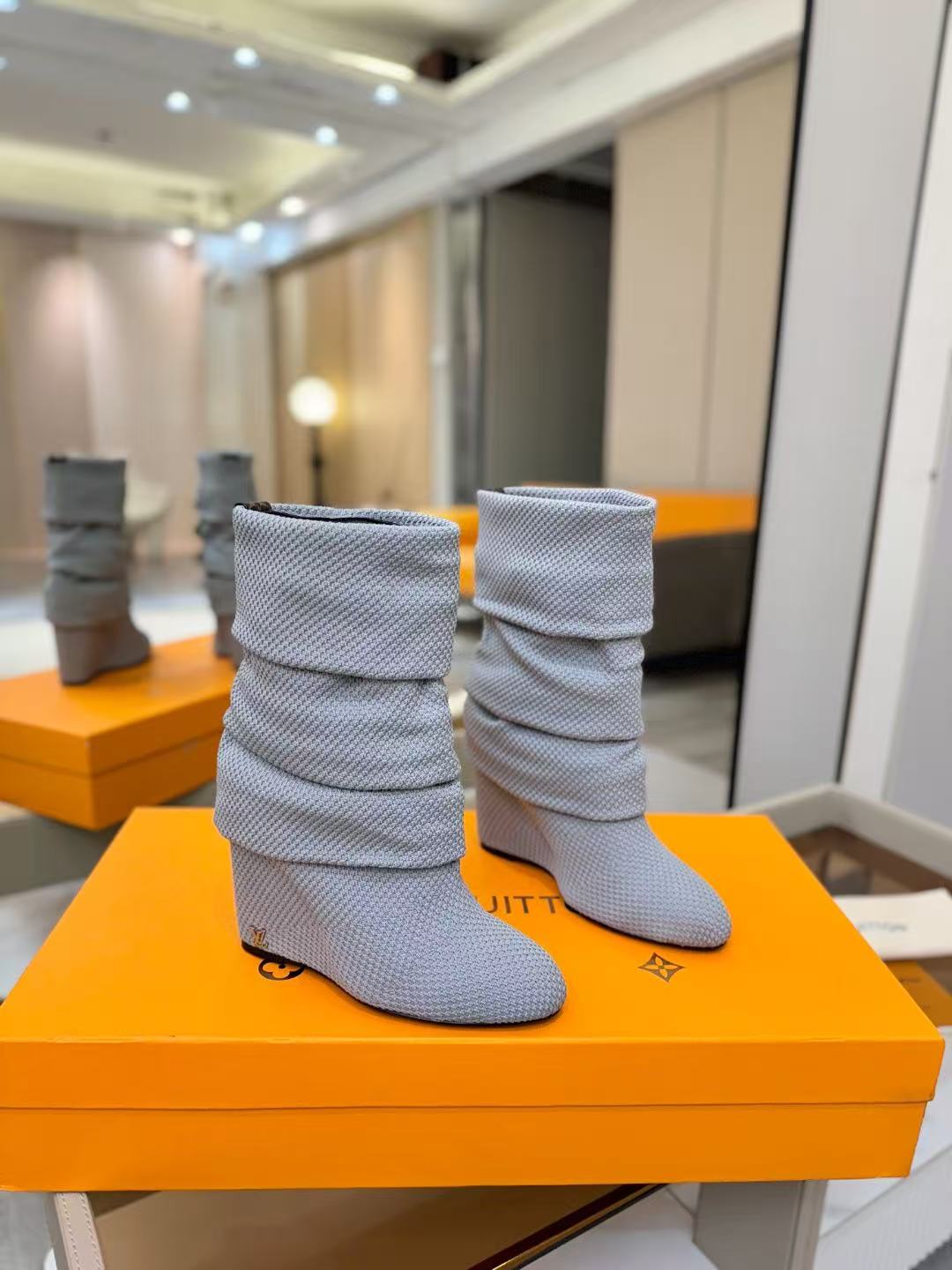 LV Summe Knit Boots