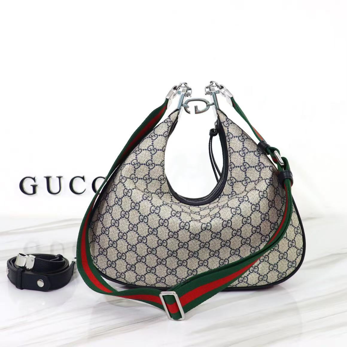 Gucci Attache Large Shoulder Bag